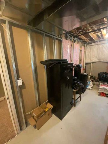 Mechanical room – furnace side