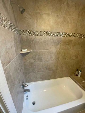 Tub and surround
