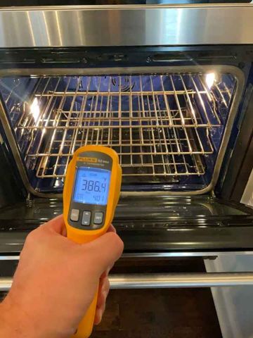 Oven temperature verified