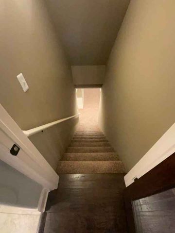 Basement stairway